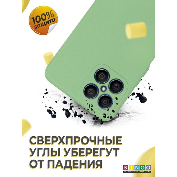 Бампер BINGO Liquid TPU для HONOR X8 Зеленый