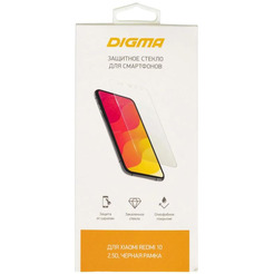 Защитное стекло Digma для Xiaomi Redmi 10 2.5D (DGG2XR10AA)