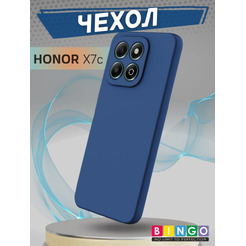Бампер Bingo Liquid TPU для HONOR X7c Синий