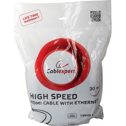 Кабель HDMI CABLEXPERT CC-HDMI4-30M
