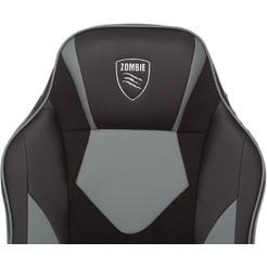 Кресло геймерское Бюрократ Zombie Game 17 (черный/серый)