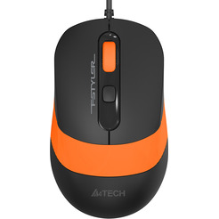 Клавиатура + мышь A4Tech Fstyler F1010 (черный/оранжевый)