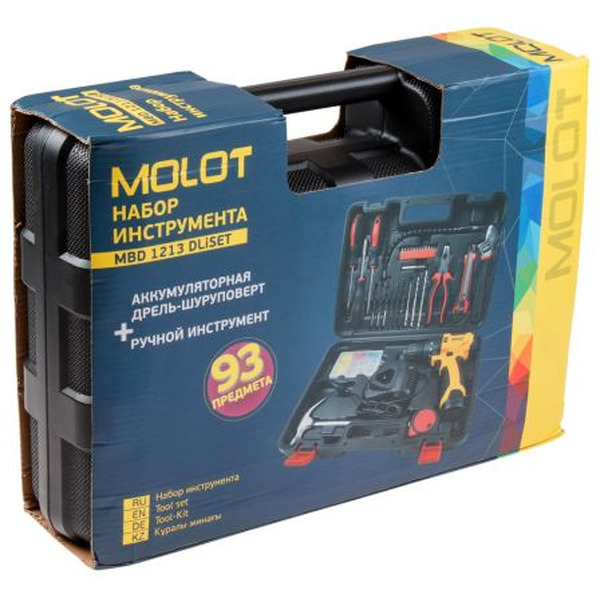 Дрель-шуруповерт Molot MBD 1213 DLiSET (MBD1213DLiSET42621)