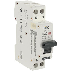 Дифференциальный автомат IEK AR-B06S-1N-C20C030