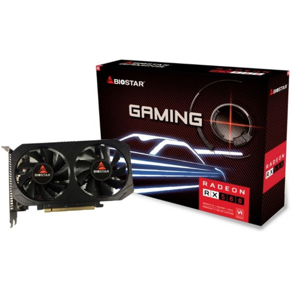 Видеокарта BIOSTAR Radeon RX 560 4GB GDDR5 VA5615RF41