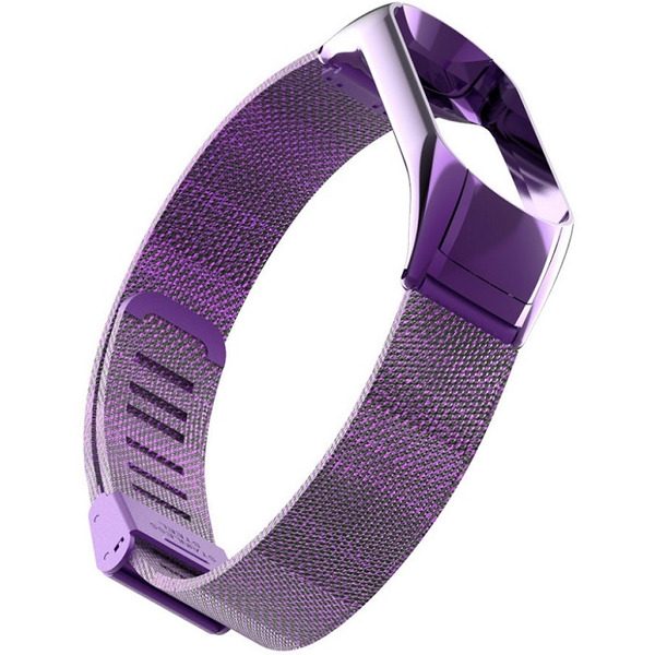 Ремешок Bingo Stainless Grid для Xiaomi Mi Band 3/4 Фиолетовый
