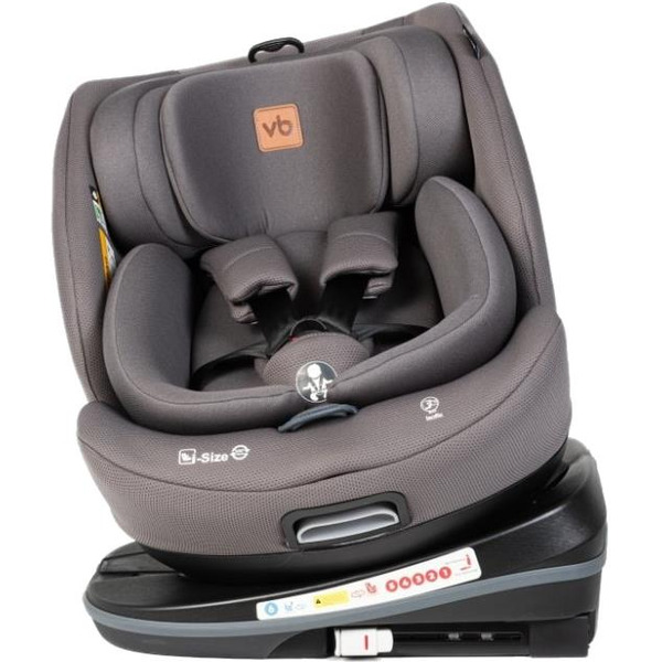 Детское автокресло VipBaby Everest 360 i Size smoke LYB839