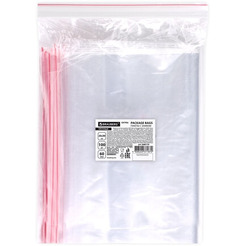 Пакеты фасовочные BRAUBERG Zip Lock 608174 (100 шт)