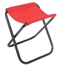 Стул складной текстильный на металлическом каркасе AM/63 20*22*26 см (арт. 10362471, код 080002)