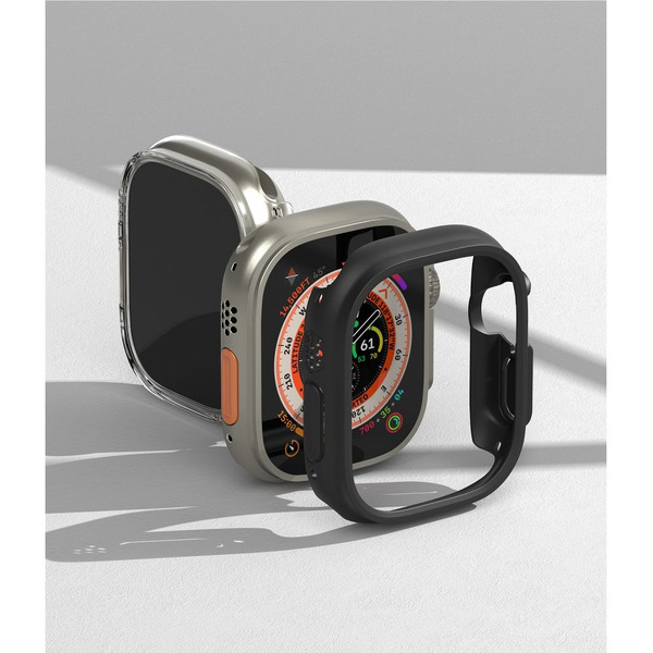 Чехол Ringke SLIM 2шт для APPLE WATCH ULTRA 1 / 2 (49 MM) CLEAR & MATTE BLACK