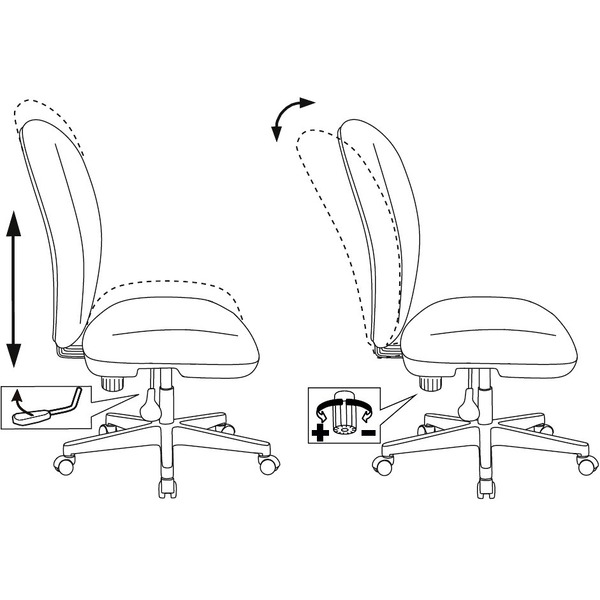 Кресло Бюрократ KD-W10/26-29-1 (оранжевый)