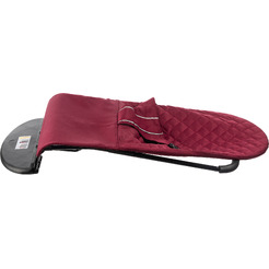 Детский шезлонг NINO Aria балансирующий (бордовый)