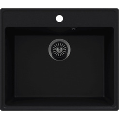 Кухонная мойка MAUNFELD Perla 580 MFQS-580B (черный)