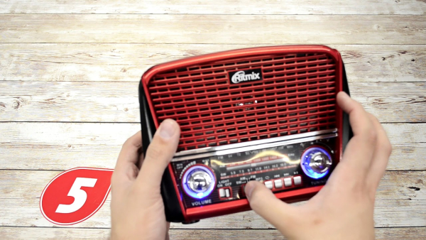 Радиоприемник RITMIX RPR-050 RED