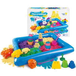 Песок кинетический Genio Kids Умный песок с надувной песочницей SSN908
