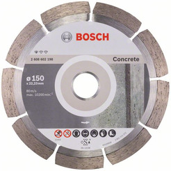 Алмазный отрезной диск Bosch Standard for Concrete прямой 2.608.602.198
