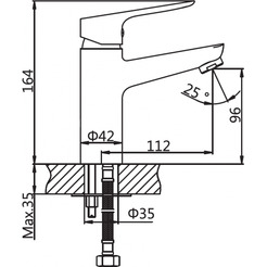 Смеситель AV Engineering AVFAW1-A429-619