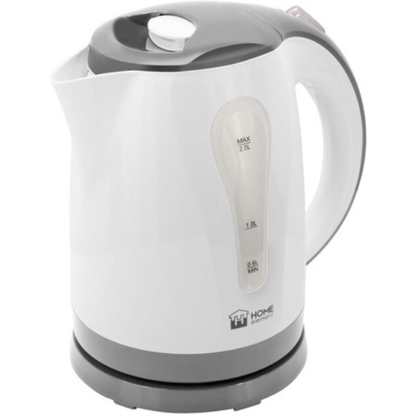 Электрочайник HOME ELEMENT HE-KT156 белый/серый