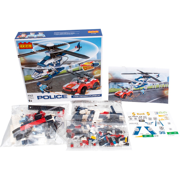 Конструктор Qunxing Toys Полиция 4163