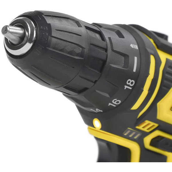 Дрель-шуруповерт Kolner KCD 12-2LC (с 2-мя АКБ, оснастка, кейс)