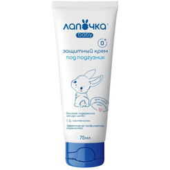 Крем защитный Лапочка детский под подгузник 75 мл (36331)