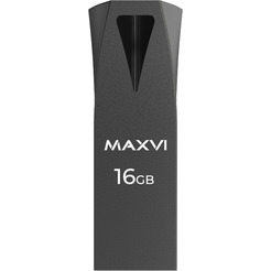 USB флеш-накопитель Maxvi MK2 16GB 2.0 dark grey