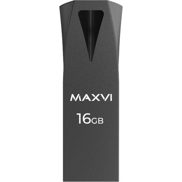 USB флеш-накопитель Maxvi MK2 16GB 2.0 dark grey