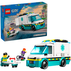 Конструктор LEGO City Скорая помощь 60451