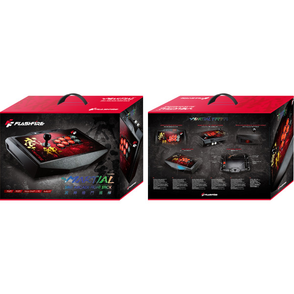 Игровой контроллер FLASHFIRE MARTIAL 1 Arcade Fight Stick (MA1000)