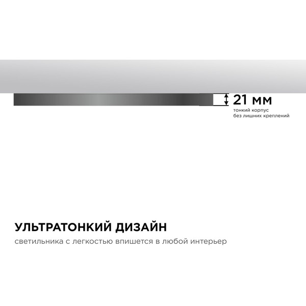 Светильник светодиодный накладной Apeyron 18-127 SPIN