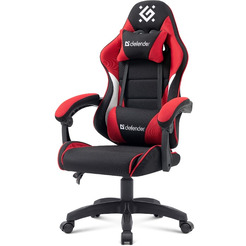 Игровое кресло Defender Sorrento Черный/Красный (64028)
