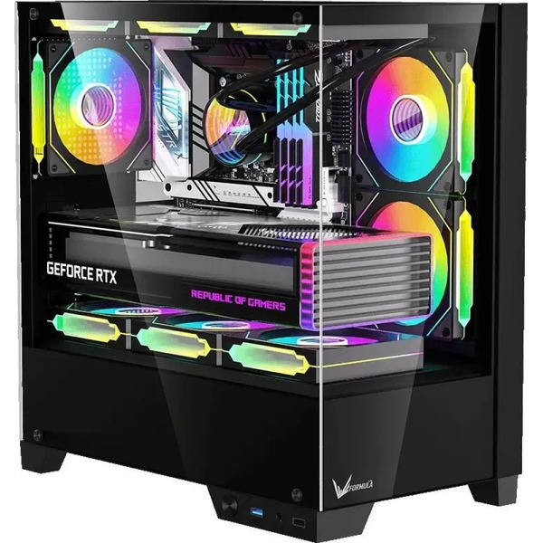 Корпус Formula Crystal Z1M Plus FR (черный)