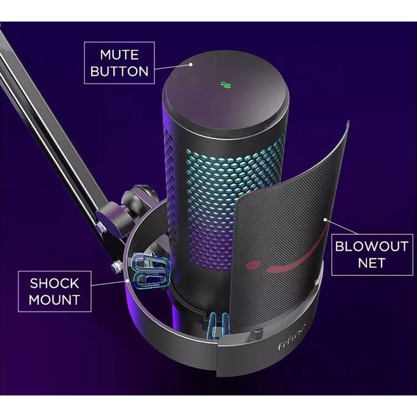 Микрофон FIFINE A9 (черный)