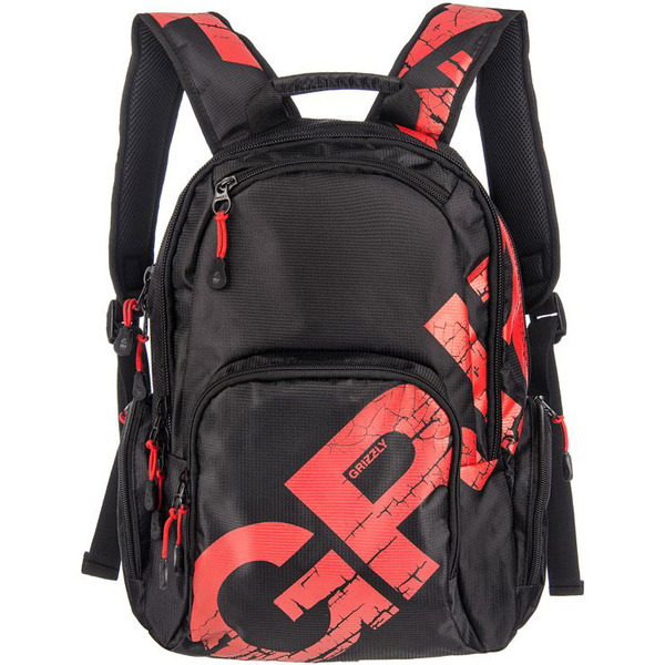 Рюкзак Grizzly RU-423-1 (красный)