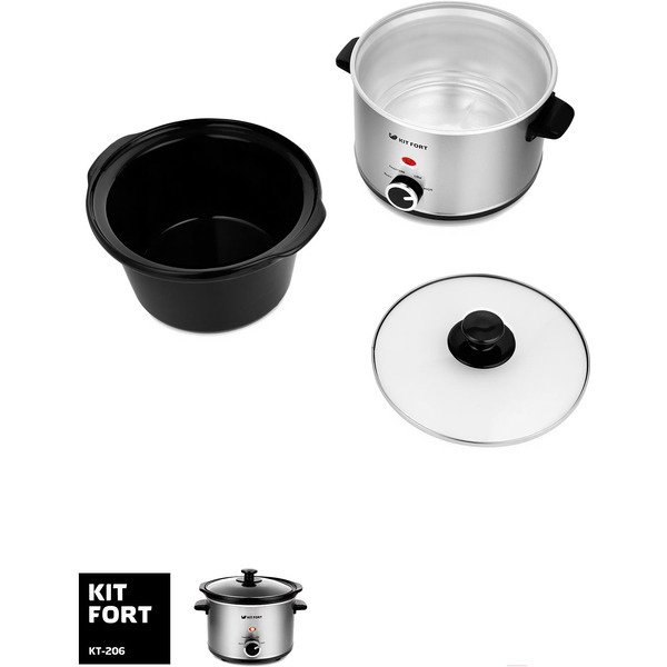 Медленноварка Kitfort KT-206