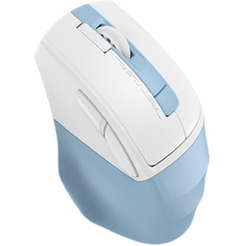 Мышь A4Tech Fstyler FG45CS Air2 (белый/голубой)