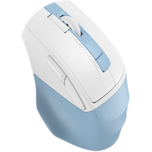Мышь A4Tech Fstyler FG45CS Air2 (белый/голубой)