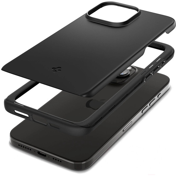 Чехол Spigen Thin Fit для iPhone 15 Pro Черный (ACS06686)