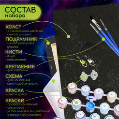 Картина по номерам Флюид Маяк в бушующем море 30х40 KK0874