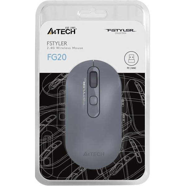 Мышь A4Tech Fstyler FG20 (сине-серый)