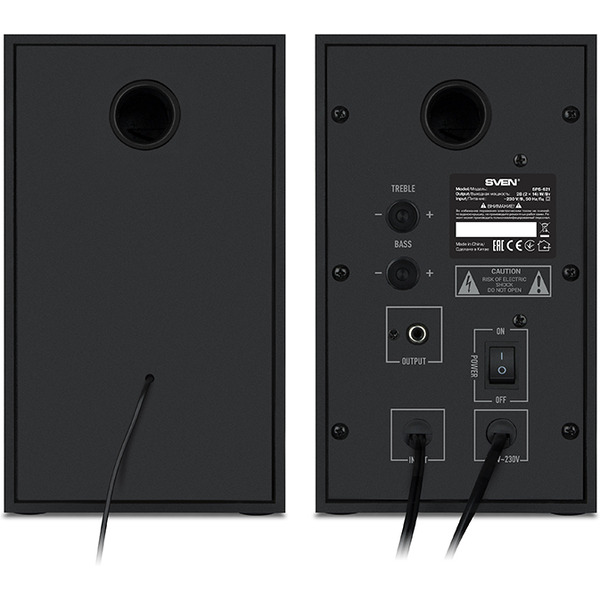 Акустическая система SVEN SPS-621 чёрный
