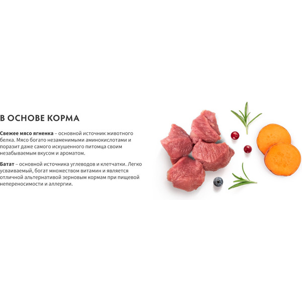 Сухой корм для кошек Grandorf Adult Fresh Lamb&Sweet Potato (2кг)