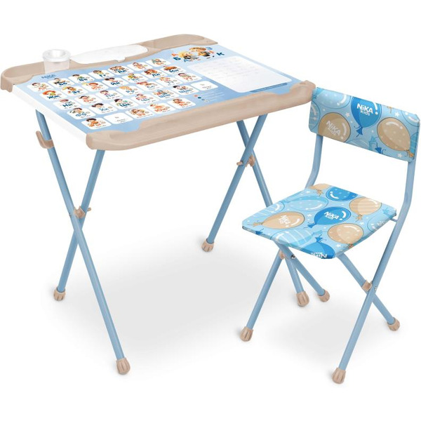 Комплект мебели с детским столом Ника КНД2/А С азбукой