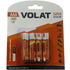 Батарейка VOLAT VT-LR03-BL4