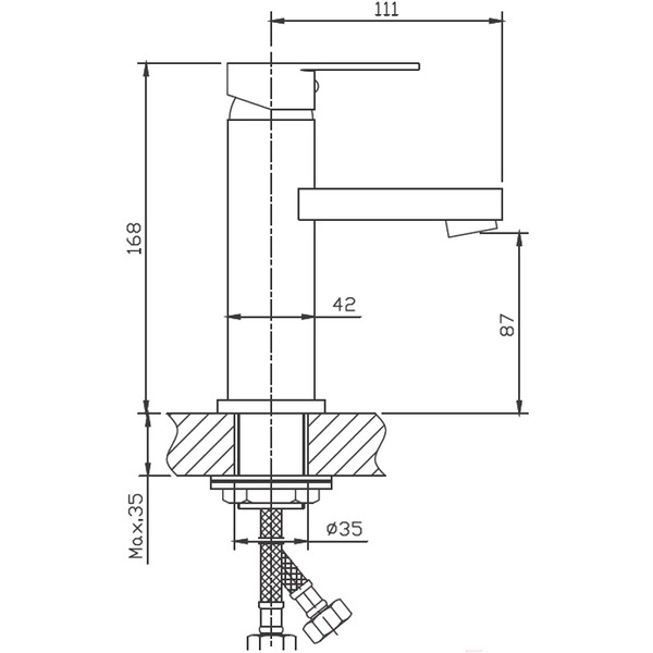 Смеситель Haiba HB1002