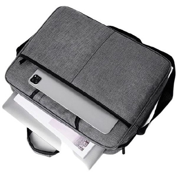 Сумка для ноутбука Miru Large 17.3 1033 (серая)