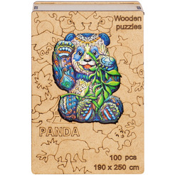 Сувенирный пазл MASTER WOOD Панда SWPP