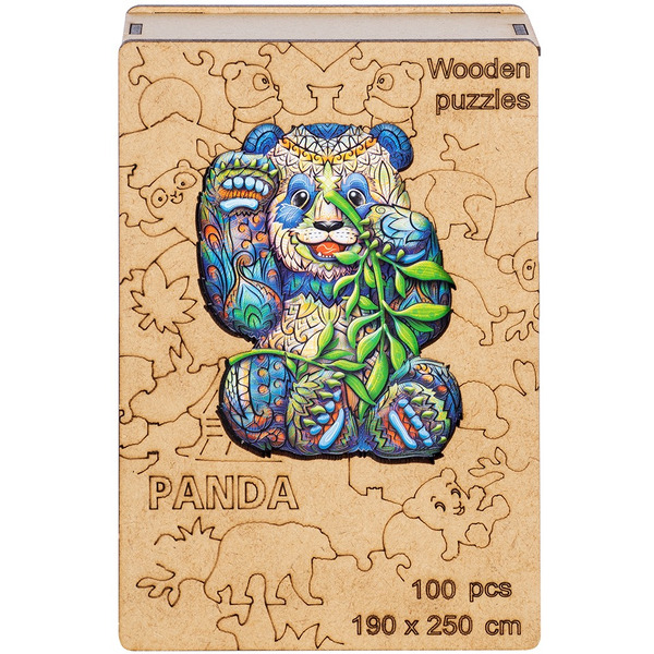 Сувенирный пазл MASTER WOOD Панда SWPP