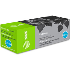 Картридж лазерный Cactus CS-CE410X CE410X черный (4000стр.) для HP CLJ Pro 300/M351/M451/M375/M475