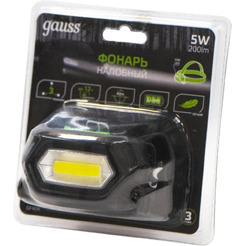 Фонарь налобный Gauss GFL409